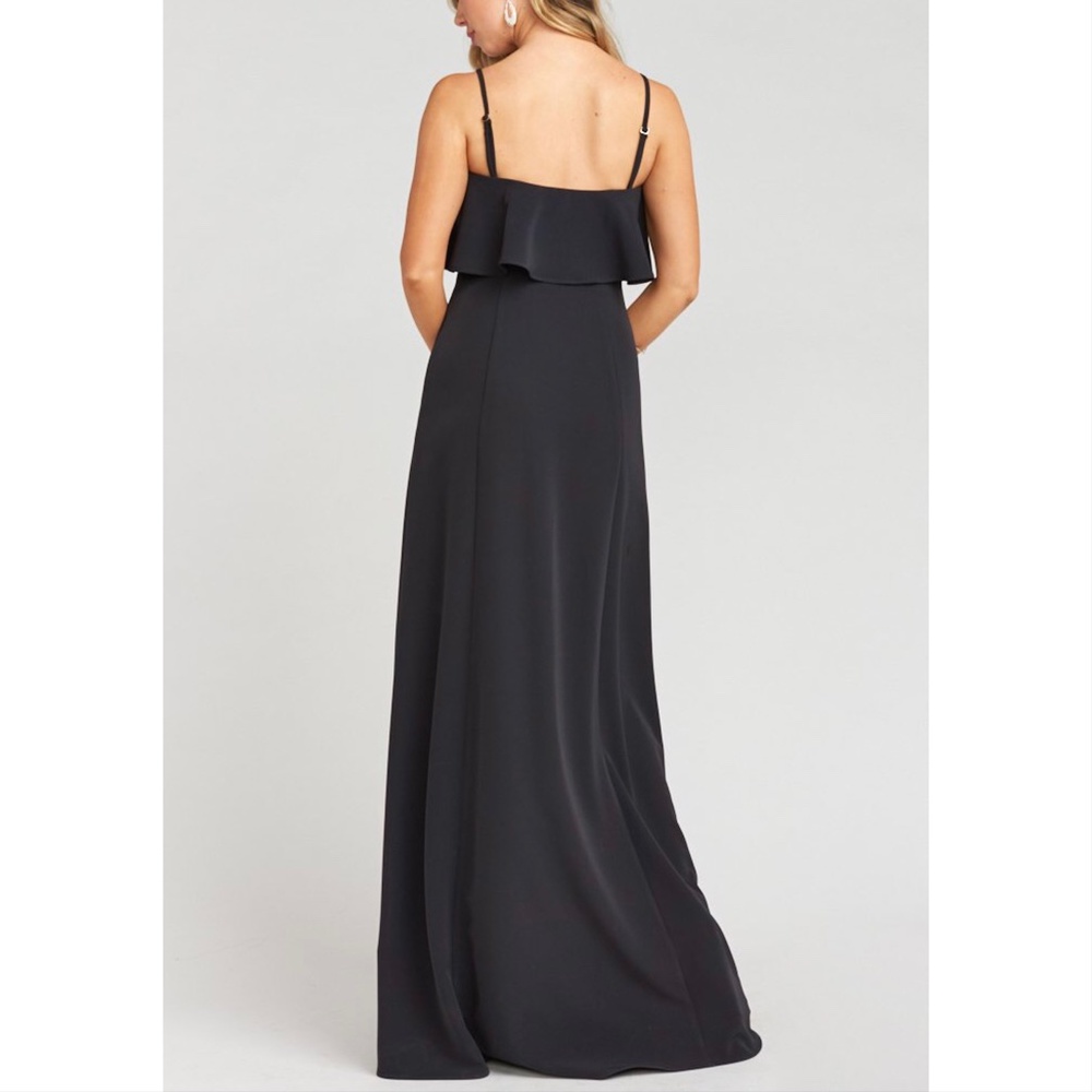 Show Me Your MuMu Monaco Ruffle Gown - Picture 4 of 10